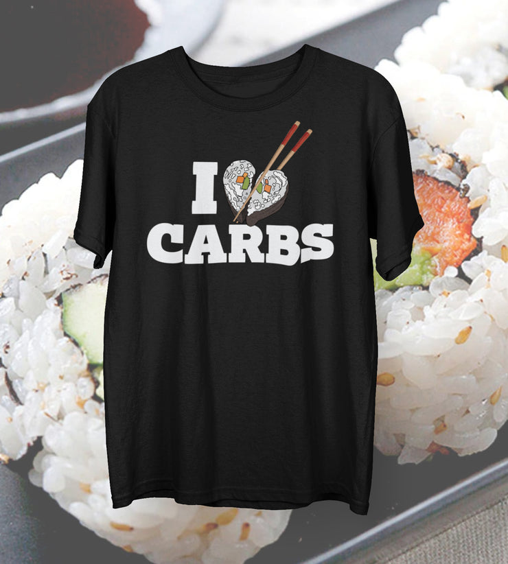 I <3 Carbs Sushi T-Shirt
