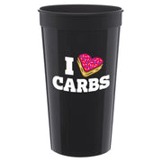I <3 Carbs Stadium Cup