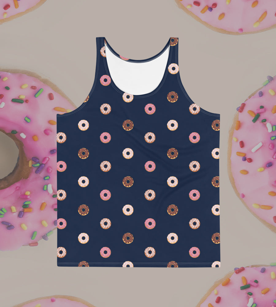 Donut Allover Tank Top – Erik The Electric