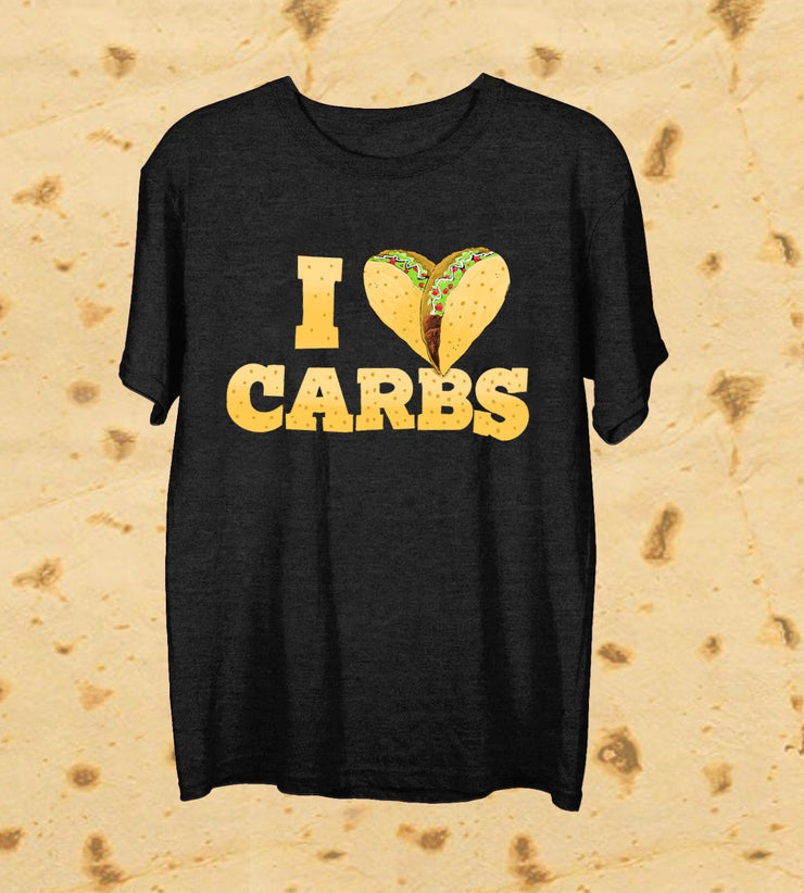 I <3 Carbs Taco T-Shirt