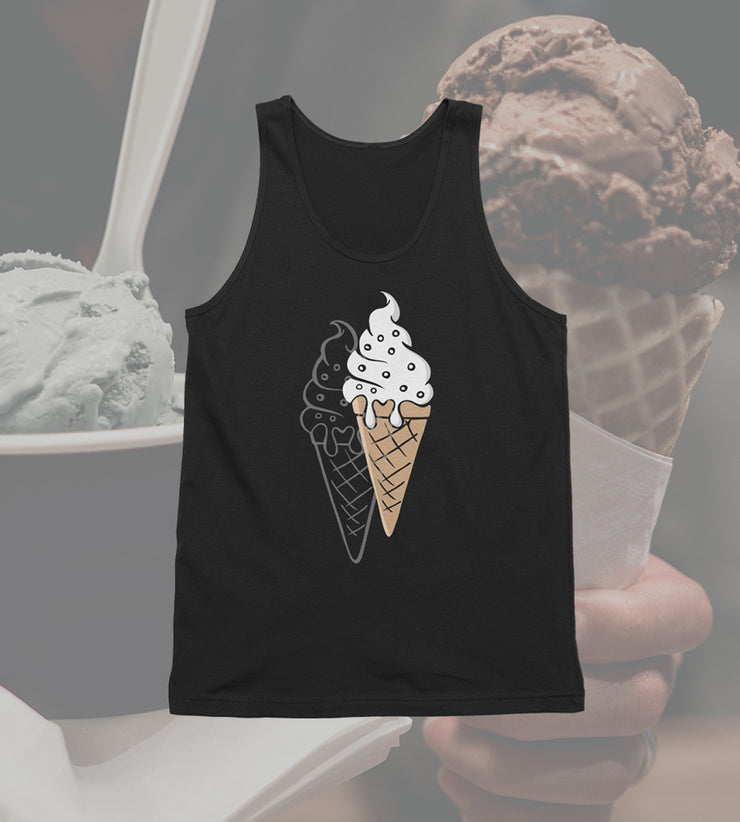 Shady Ice Cream Cone Tank Top