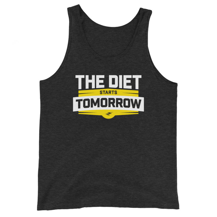 The Diet Starts Tomorrow Tank Top
