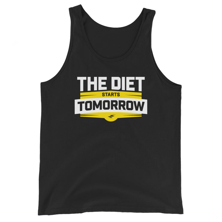 The Diet Starts Tomorrow Tank Top