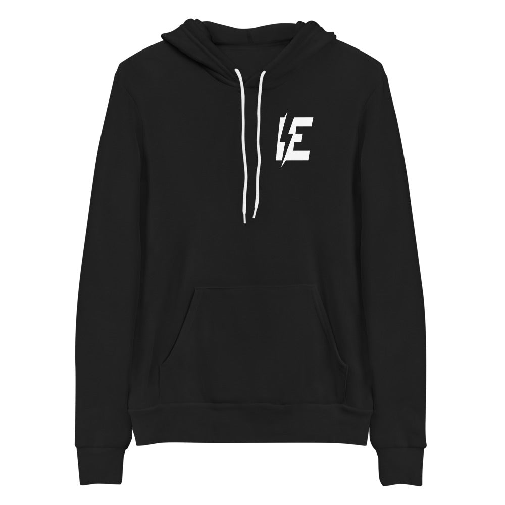 EE Left Chest Logo Hoodie – Erik The Electric